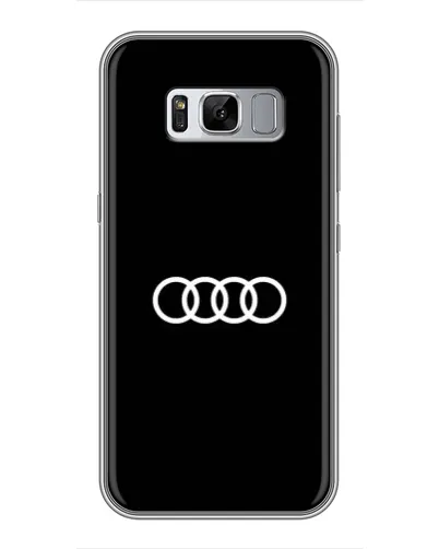 Чехол для Samsung Galaxy S8 Plus (G955) с картинкой «Audi White Logo»