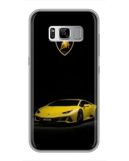 Чохол для Samsung Galaxy S8 Plus (G955) з картинкою «Lamborghini жовтий акцент» Чохол для Samsung Galaxy S8 Plus (G955) з картинкою «Lamborghini жовтий акцент»