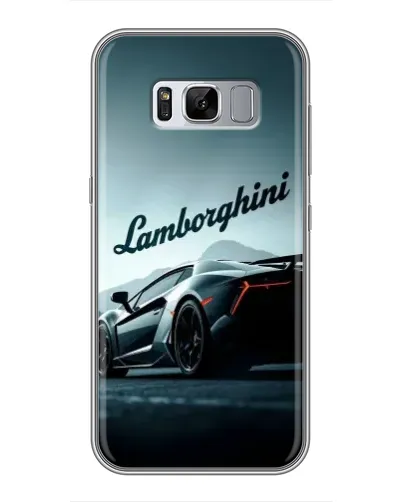 Чехол для Samsung Galaxy S8 Plus (G955) с картинкой «Классическая надпись Lamborghini»