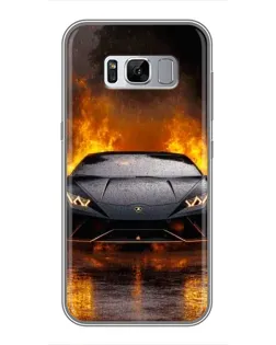Чохол для Samsung Galaxy S8 Plus (G955) з картинкою «Lamborghini у вогні» Чохол для Samsung Galaxy S8 Plus (G955) з картинкою «Lamborghini у вогні»