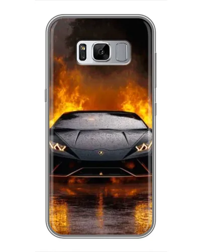 Чехол для Samsung Galaxy S8 Plus (G955) с картинкой «Lamborghini в огне»
