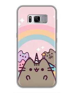 Чехол для Samsung Galaxy S8 Plus (G955) с картинкой «Единорог Pusheen»