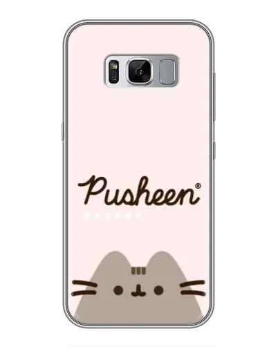 Чехол для Samsung Galaxy S8 Plus (G955) с картинкой «Pusheen логотип» Чехол для Samsung Galaxy S8 Plus (G955) с картинкой «Pusheen логотип»
