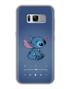 Чехол для Samsung Galaxy S8 Plus (G955) с картинкой «Музыкальный Stitch» Чехол для Samsung Galaxy S8 Plus (G955) с картинкой «Музыкальный Stitch»