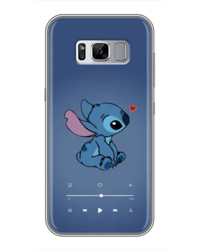 Чехол для Samsung Galaxy S8 Plus (G955) с картинкой «Музыкальный Stitch» Чехол для Samsung Galaxy S8 Plus (G955) с картинкой «Музыкальный Stitch»