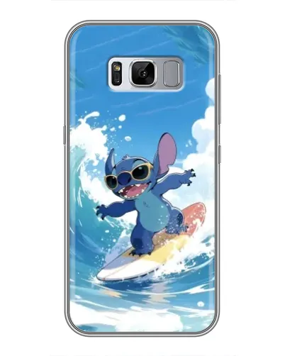 Чехол для Samsung Galaxy S8 Plus (G955) с картинкой «Стич на волне» Чехол для Samsung Galaxy S8 Plus (G955) с картинкой «Стич на волне»