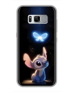 Чехол для Samsung Galaxy S8 Plus (G955) с картинкой «Сияющий Стич» Чехол для Samsung Galaxy S8 Plus (G955) с картинкой «Сияющий Стич»