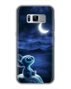 Чехол для Samsung Galaxy S8 Plus (G955) с картинкой «Лунная ночь Стича» Чехол для Samsung Galaxy S8 Plus (G955) с картинкой «Лунная ночь Стича»