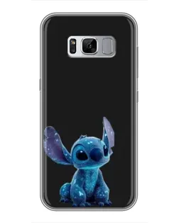 Чехол для Samsung Galaxy S8 Plus (G955) с картинкой «Стич на черном» Чехол для Samsung Galaxy S8 Plus (G955) с картинкой «Стич на черном»