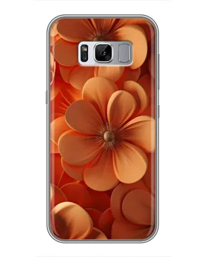Чехол для Samsung Galaxy S8 Plus (G955) с картинкой «Оранжевый макро цветок» Чехол для Samsung Galaxy S8 Plus (G955) с картинкой «Оранжевый макро цветок»