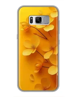 Чехол для Samsung Galaxy S8 Plus (G955) с картинкой «Золотые лепестки» Чехол для Samsung Galaxy S8 Plus (G955) с картинкой «Золотые лепестки»