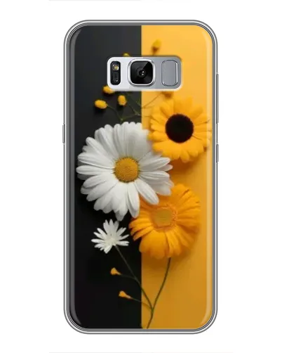 Чехол для Samsung Galaxy S8 Plus (G955) с картинкой «Подсолнух и ромашка» Чехол для Samsung Galaxy S8 Plus (G955) с картинкой «Подсолнух и ромашка»