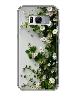 Чехол для Samsung Galaxy S8 Plus (G955) с картинкой «Ветка мелких белых цветов» Чехол для Samsung Galaxy S8 Plus (G955) с картинкой «Ветка мелких белых цветов»
