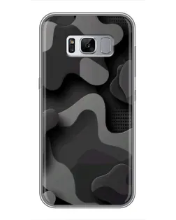 Чехол для Samsung Galaxy S8 Plus (G955) с картинкой «Темный абстрактный камуфляж» Чехол для Samsung Galaxy S8 Plus (G955) с картинкой «Темный абстрактный камуфляж»