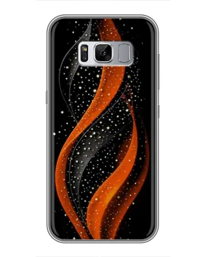 Чехол для Samsung Galaxy S8 Plus (G955) с картинкой «Огненная звездная волна»