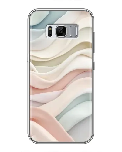 Чехол для Samsung Galaxy S8 Plus (G955) с картинкой «Пастельные нежные волны»