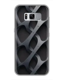 Чехол для Samsung Galaxy S8 Plus (G955) с картинкой «Объемное серое плетение» Чехол для Samsung Galaxy S8 Plus (G955) с картинкой «Объемное серое плетение»
