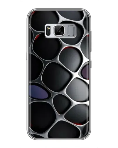 Чехол для Samsung Galaxy S8 Plus (G955) с картинкой «Объемная темная решетка»