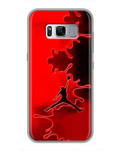 Чехол для Samsung Galaxy S8 (G950) с картинкой «Jordan Red Smoke»