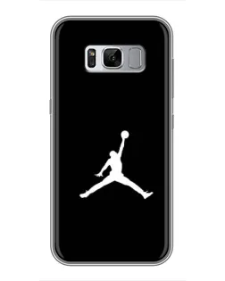 Чохол для Samsung Galaxy S8 (G950) з картинкою «Jordan Silhouette»