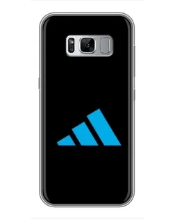 Чохол для Samsung Galaxy S8 (G950) з картинкою «Adidas Cyan Logo»