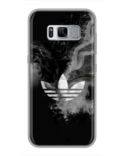 Чохол для Samsung Galaxy S8 (G950) з картинкою «Абстрактний дим Adidas»