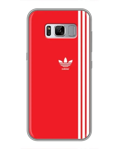Чехол для Samsung Galaxy S8 (G950) с картинкой «Красный минимализм Adidas» Чехол для Samsung Galaxy S8 (G950) с картинкой «Красный минимализм Adidas»