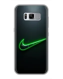 Чохол для Samsung Galaxy S8 (G950) з картинкою «Неоновий контур Nike»