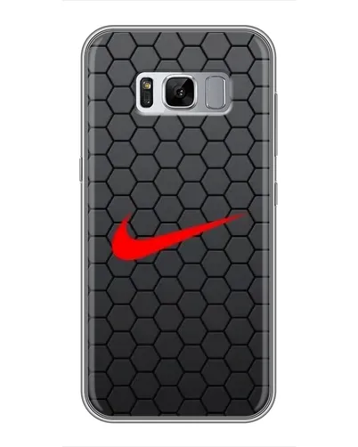 Чехол для Samsung Galaxy S8 (G950) с картинкой «Nike — карбоновая сетка» Чехол для Samsung Galaxy S8 (G950) с картинкой «Nike — карбоновая сетка»