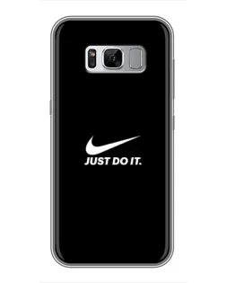 Чехол для Samsung Galaxy S8 (G950) с картинкой «Минимализм от Nike» Чехол для Samsung Galaxy S8 (G950) с картинкой «Минимализм от Nike»