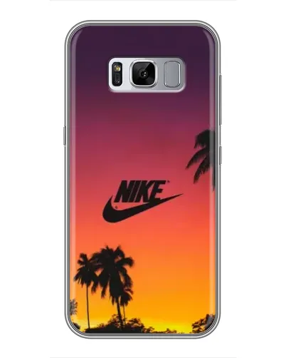 Чехол для Samsung Galaxy S8 (G950) с картинкой «Nike на закате солнца» Чехол для Samsung Galaxy S8 (G950) с картинкой «Nike на закате солнца»