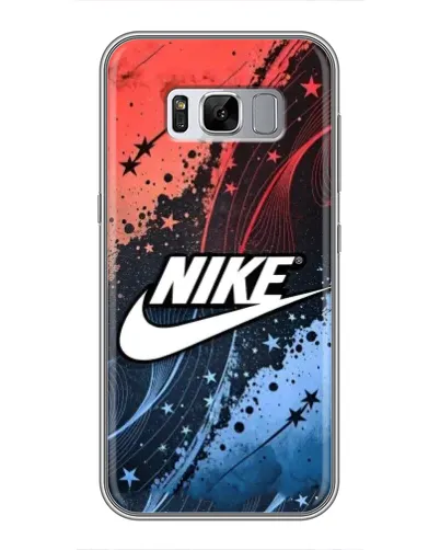 Чехол для Samsung Galaxy S8 (G950) с картинкой «Градиентный принт Найк» Чехол для Samsung Galaxy S8 (G950) с картинкой «Градиентный принт Найк»