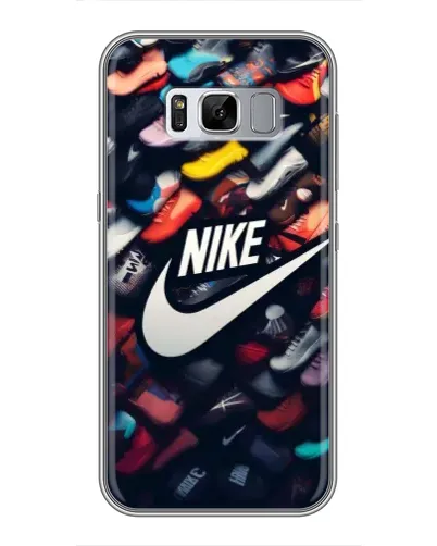 Чехол для Samsung Galaxy S8 (G950) с картинкой «Коллекция кроссовок Nike» Чехол для Samsung Galaxy S8 (G950) с картинкой «Коллекция кроссовок Nike»