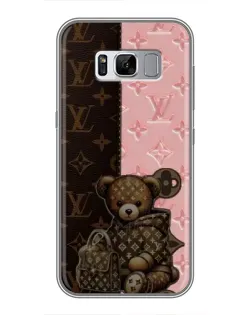 Чехол для Samsung Galaxy S8 (G950) с картинкой «Мишка в стиле LV»
