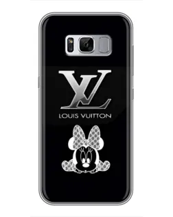 Чехол для Samsung Galaxy S8 (G950) с картинкой «LV и Минни Маус»