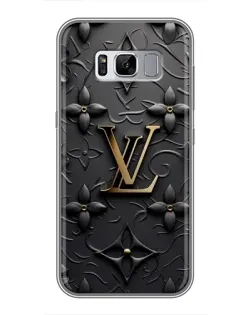 Чехол для Samsung Galaxy S8 (G950) с картинкой «Кожаная текстура LV»