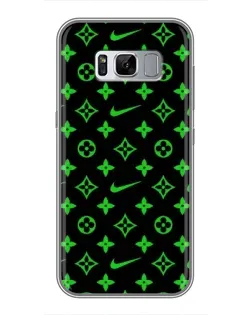 Чехол для Samsung Galaxy S8 (G950) с картинкой «Неоновый принт LV»