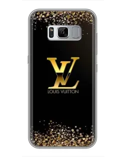 Чехол для Samsung Galaxy S8 (G950) с картинкой «LV — золотые искры»