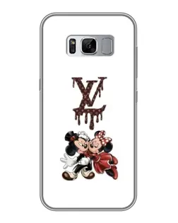 Чехол для Samsung Galaxy S8 (G950) с картинкой «LV и Микки Маус»