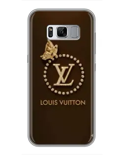 Чехол для Samsung Galaxy S8 (G950) с картинкой «LV — золотая печать»
