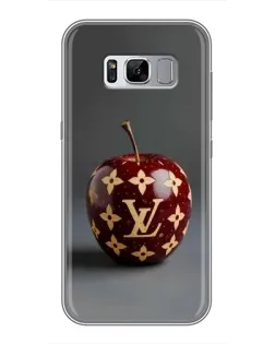 Чехол для Samsung Galaxy S8 (G950) с картинкой «Красное яблоко LV»