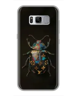 Чехол для Samsung Galaxy S8 (G950) с картинкой «LV — мраморный принт»