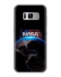 Чохол для Samsung Galaxy S8 (G950) з картинкою «Земля з космосу NASA»