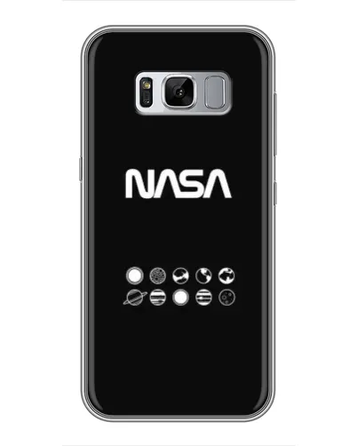 Чехол для Samsung Galaxy S8 (G950) с картинкой «NASA — технический принт» Чехол для Samsung Galaxy S8 (G950) с картинкой «NASA — технический принт»