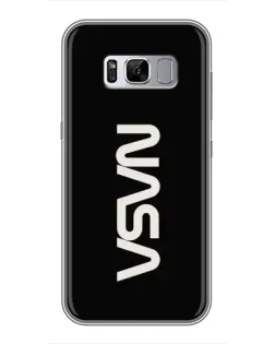 Чохол для Samsung Galaxy S8 (G950) з картинкою «NASA — вертикальний логотип»