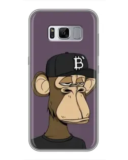 Чехол для Samsung Galaxy S8 (G950) с картинкой «Bored Ape в кепке»