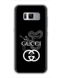 Чохол для Samsung Galaxy S8 (G950) з картинкою «Gucci — срібна змія» Чохол для Samsung Galaxy S8 (G950) з картинкою «Gucci — срібна змія»