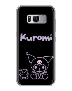 Чохол для Samsung Galaxy S8 (G950) з картинкою «Kuromi — чорний мінімалізм»