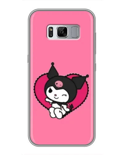 Чехол для Samsung Galaxy S8 (G950) с картинкой «Kuromi — любовь в сердце»