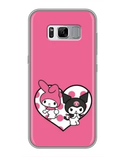 Чохол для Samsung Galaxy S8 (G950) з картинкою «Kuromi та My Melody»